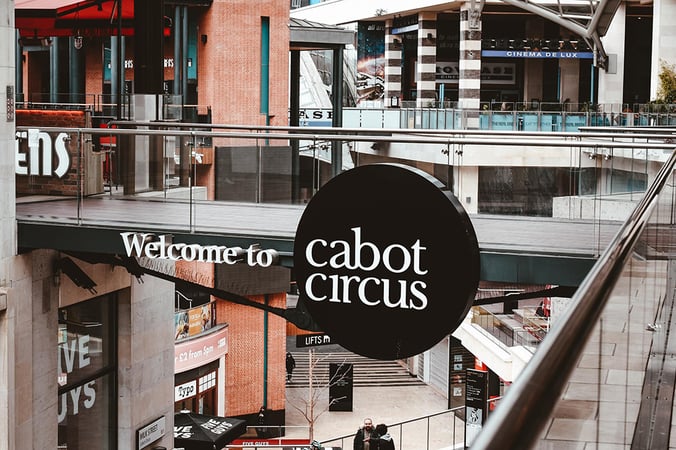 Inside Cabot Circus - Exploring with your ears- Spots to visit on a sonic tour of Bristol and Plymouth